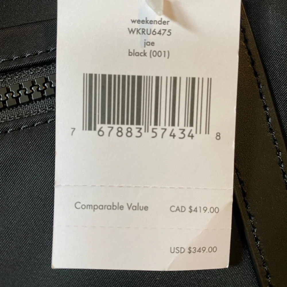 NWT - Kate Spade Jae Weekender Tote - Picture 8 of 9